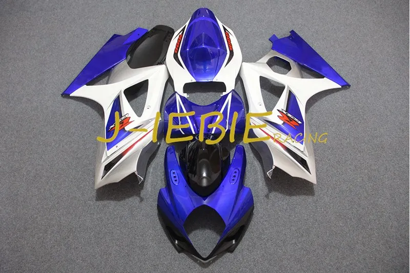 

Blue white Injection Fairing Body Work Frame Kit for SUZUKI GSXR 1000 GSXR1000 K7 2007 2008