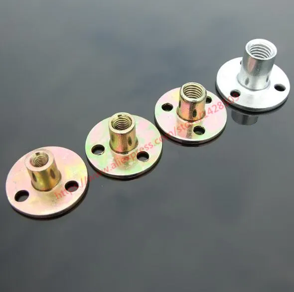 high quality 6/8/10/12mm Flange Coupling With Thread M6/8/10/12