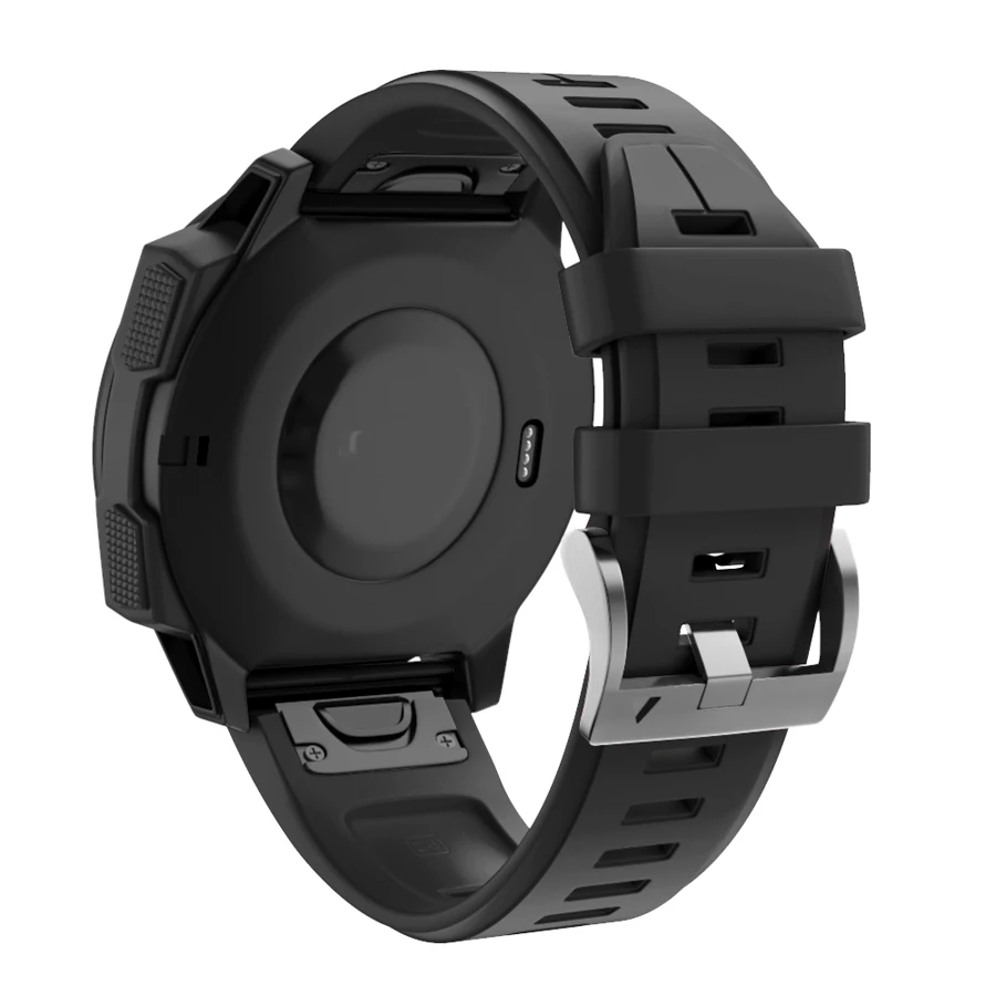 22 мм силиконовый ремешок для часов для Garmin Instinct Quick Release модный спортивный сменный ремешок легкий ремешок для часов Fenix 5
