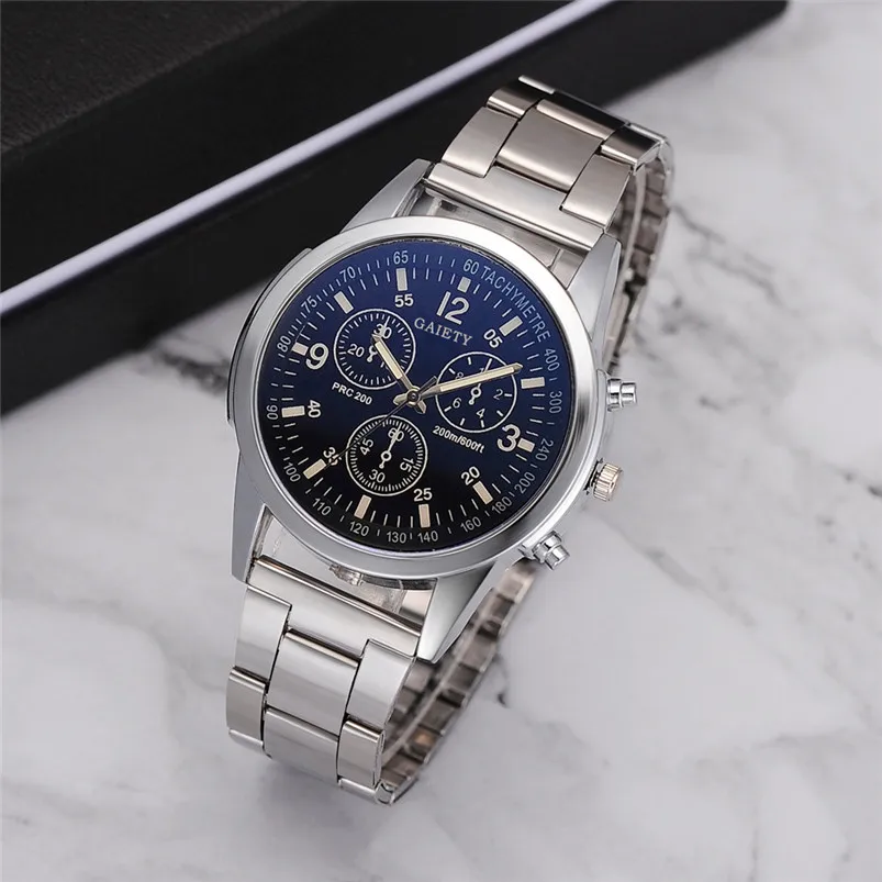 Fashion Quartz Watch Men Watches Top Brand Luxury Male Clock Steel Belt Analog Sport Business Wrist Watch Relogio Masculino R03 (3)
