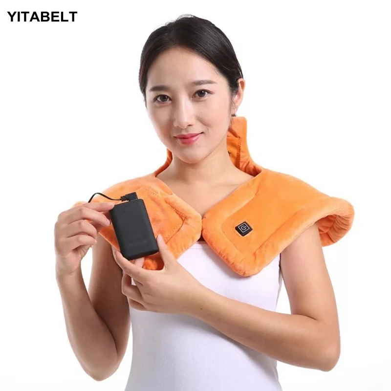 Плечевой и шейный горячий шаль USB Smart Heating Shoulder Massage Горячие компрессионные