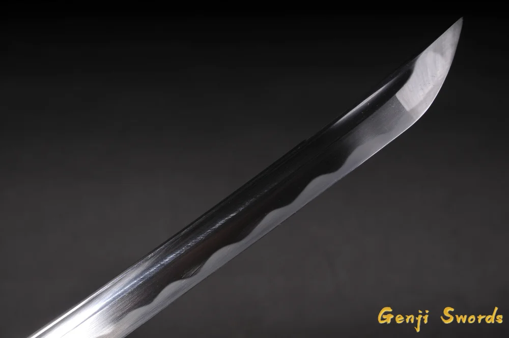 Handmade Full Tang Japanese Katana T10 Steel Real Samurai Sword Sharp Edge Dragonfly Tsuba Iron Fitting