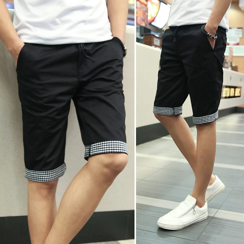 mens slim shorts