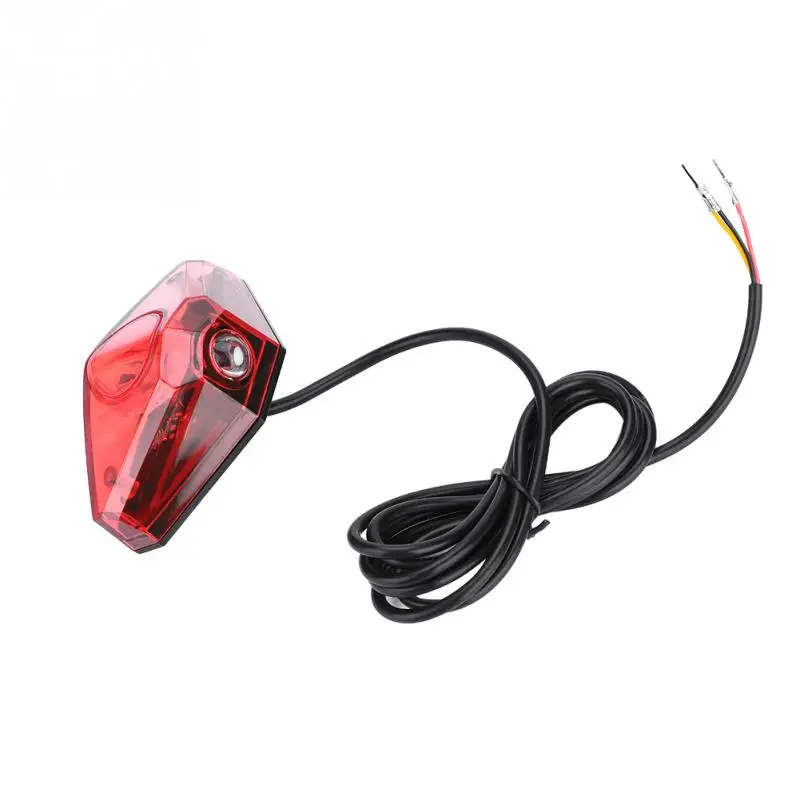 Clearance Universal Electric Bike Scooter Rear Tail Safety Light Plastic Warning Brake Lamp Suitable for Scooters etc 2