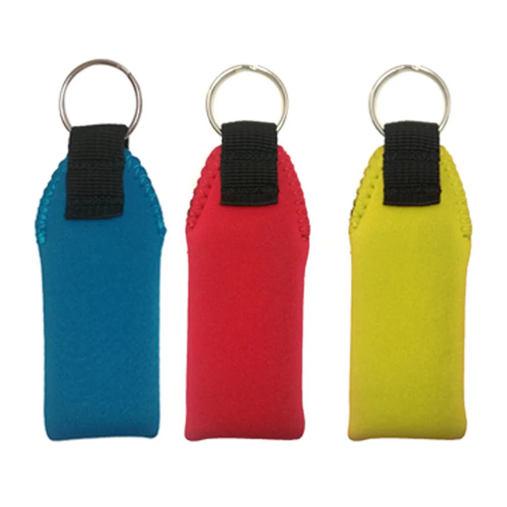 1/2 قطعة الرياضات المائية ازدهار تعويم كيرينغ النيوبرين العائمة تعويم العوامة مفتاح سلسلة الكاياك يخت القوارب الصيد الزورق هدية