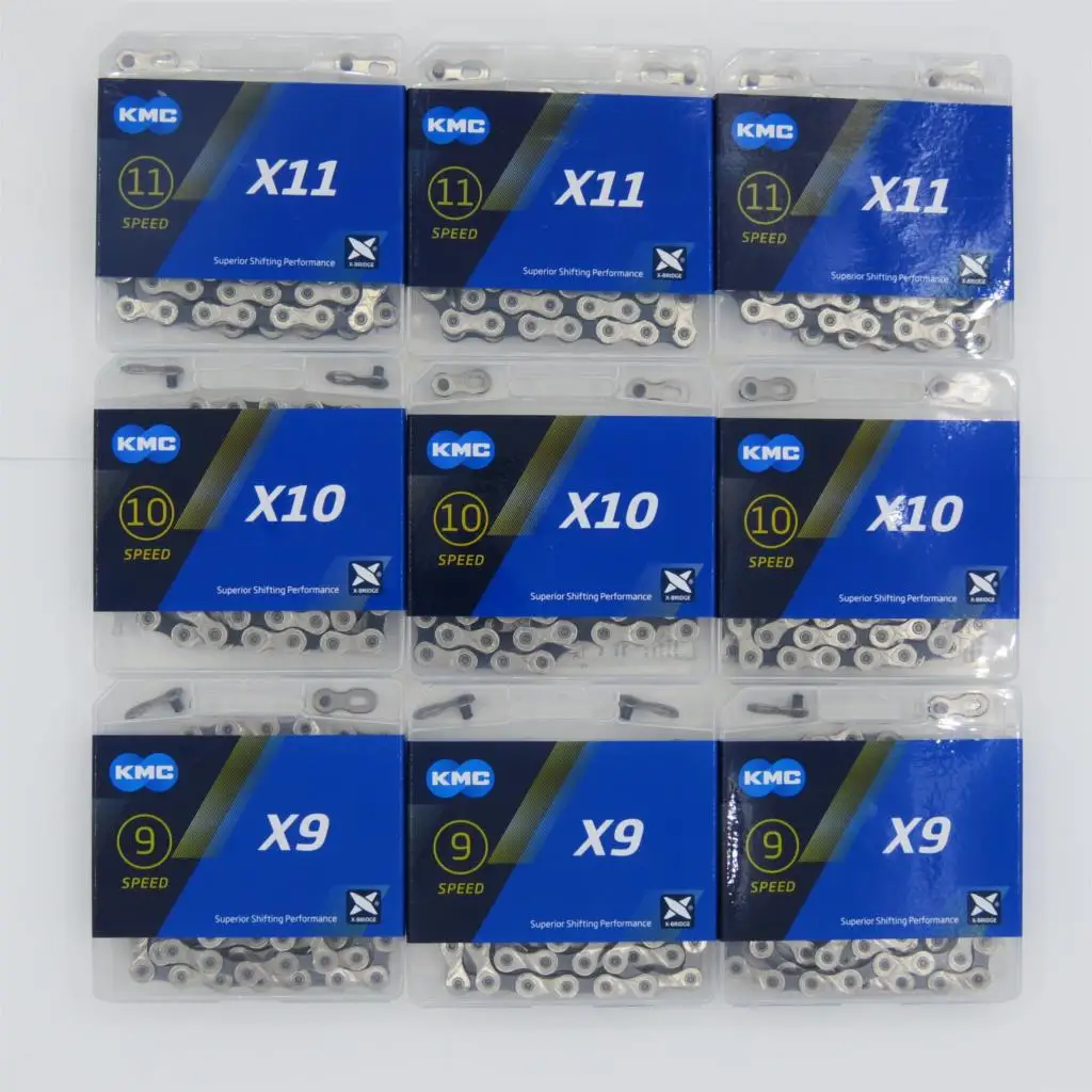 

KMC HOT Bicycle Chain 9/10/11 speed chain ultra light double X chain x9 x10 x11 x9.93 x10.93 x11.93 mtb road bike chain titanium