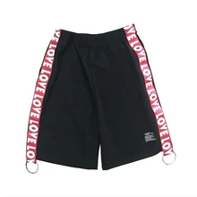 Качественные короткие мужские повседневные летние большие размеры хип-хоп мешковатые груз мужские шорты летние резинка на талии Harajuku бермуды Masculina S6T04