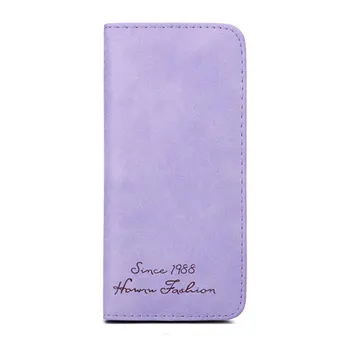 

Arsmundi Women New Hasp Long Wallet Ultra-thin Matte Retro Student Coin Purse Solid Color Cards Holder Wallet for Girls Ladies