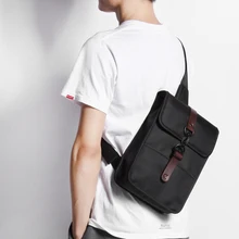 D-park нагрудная сумка для мужчин, Брезентовая Повседневная сумка через плечо для коротких поездок, сумки через плечо, маленькие сумки для сотового телефона, Новое поступление