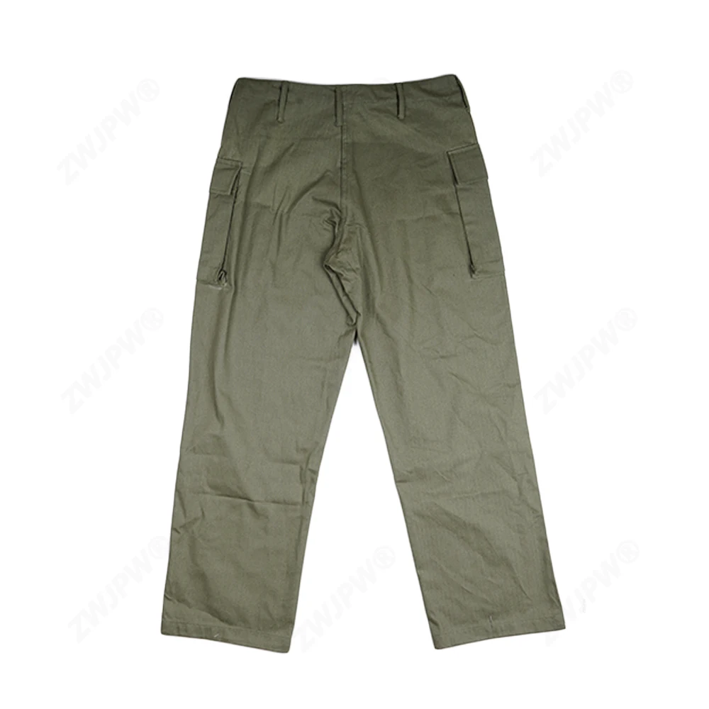 

WW2 US MILITARY ARMY GREEN HBT FIELD PANTS TROUSERS MILITARY