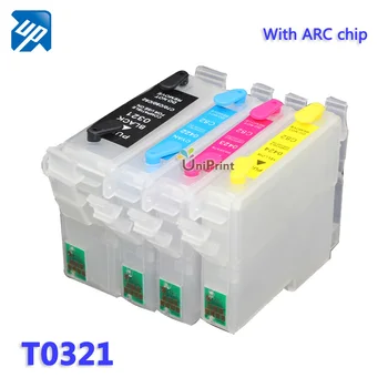 

20sets refillable ink Cartridge for epson C70 CX5400 C82 CX5100 CX5200 CX5300 printer with ARC chip T0321 - T0424