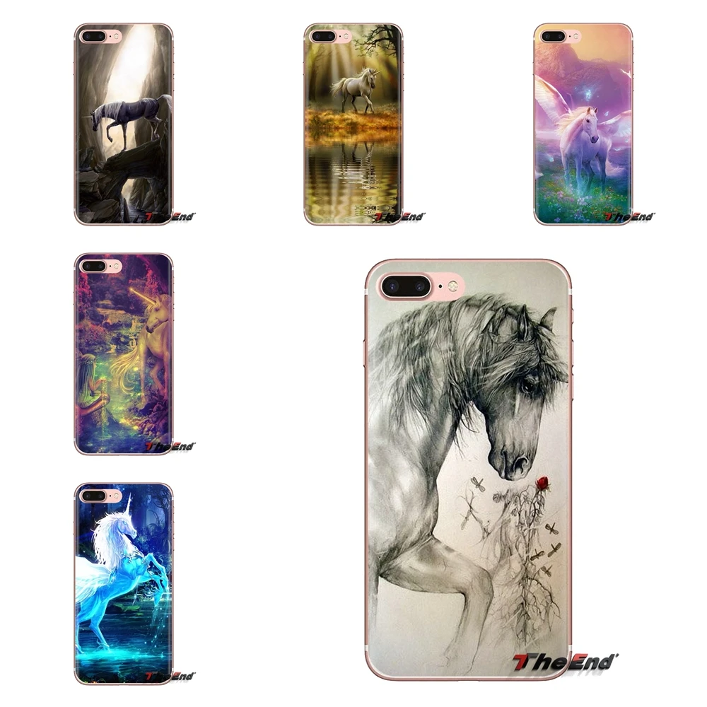 Rainbow Unicorn Horse Animal Transparent Soft Cases For Oneplus 3T 5T 6T Nokia 2 3 5 6 8 9 230 3310 2.1 3.1 5.1 7 Plus 2017 2018 |