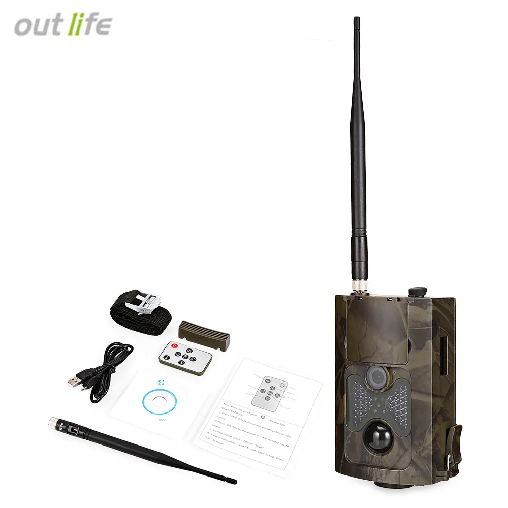 

Outlife Refurbished HC 550G Infrared Digital Trail Camera Scouting Hunting Camera 12 MP 1080p HD Video 3G MMS GPRS with Antenna