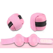 1 пара детские наушники с защитой от шума эластичный ремешок защита ушной шприц Портативная Складная защита от шума