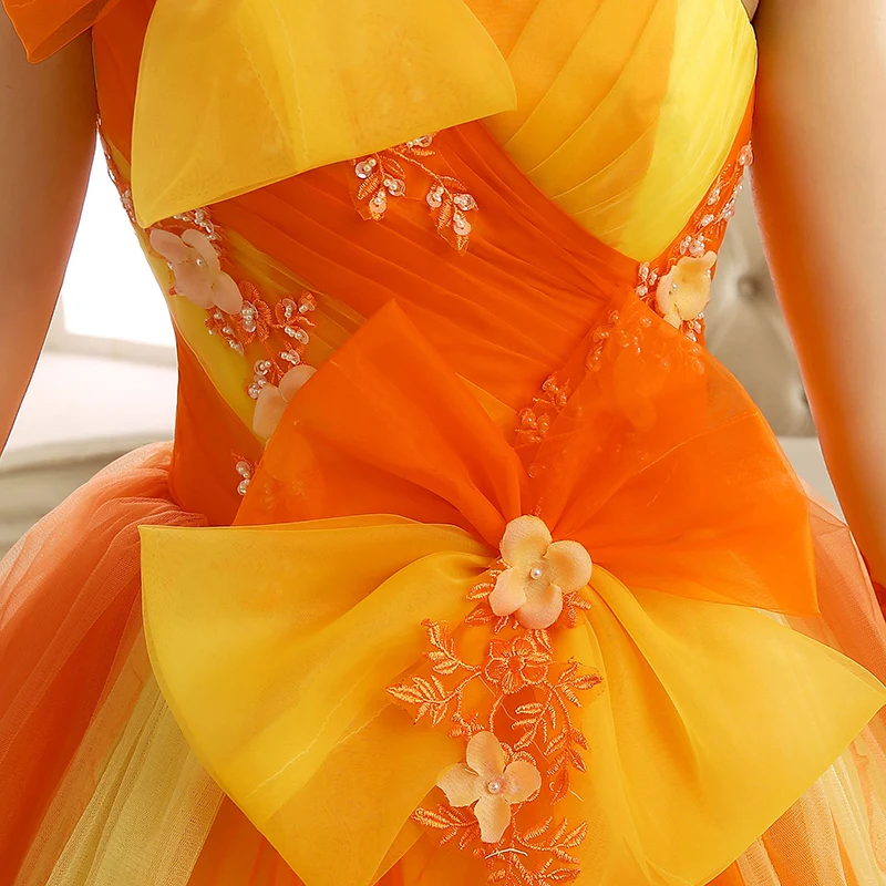 Пышная юбка на одно плечо, дизайнерское Длинное Пышное Платье, торжественное платье, vestido de Quinceanera robe de quinceanera
