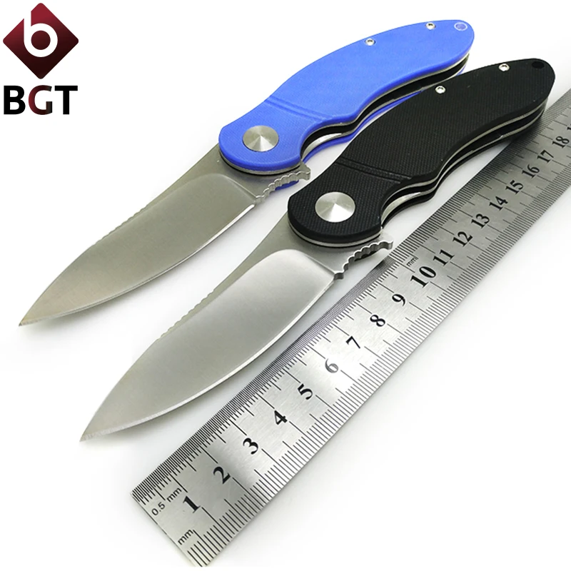 

BGT K300KXP Folding Knife Camping Tactical Hunting Combat Pocket Knives Survival EDC Multi Tools 9cr18mov Blade G10 Handle