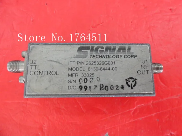

[BELLA] SIGNAL 6139-6444-00 Vin:15V SMA supply amplifier