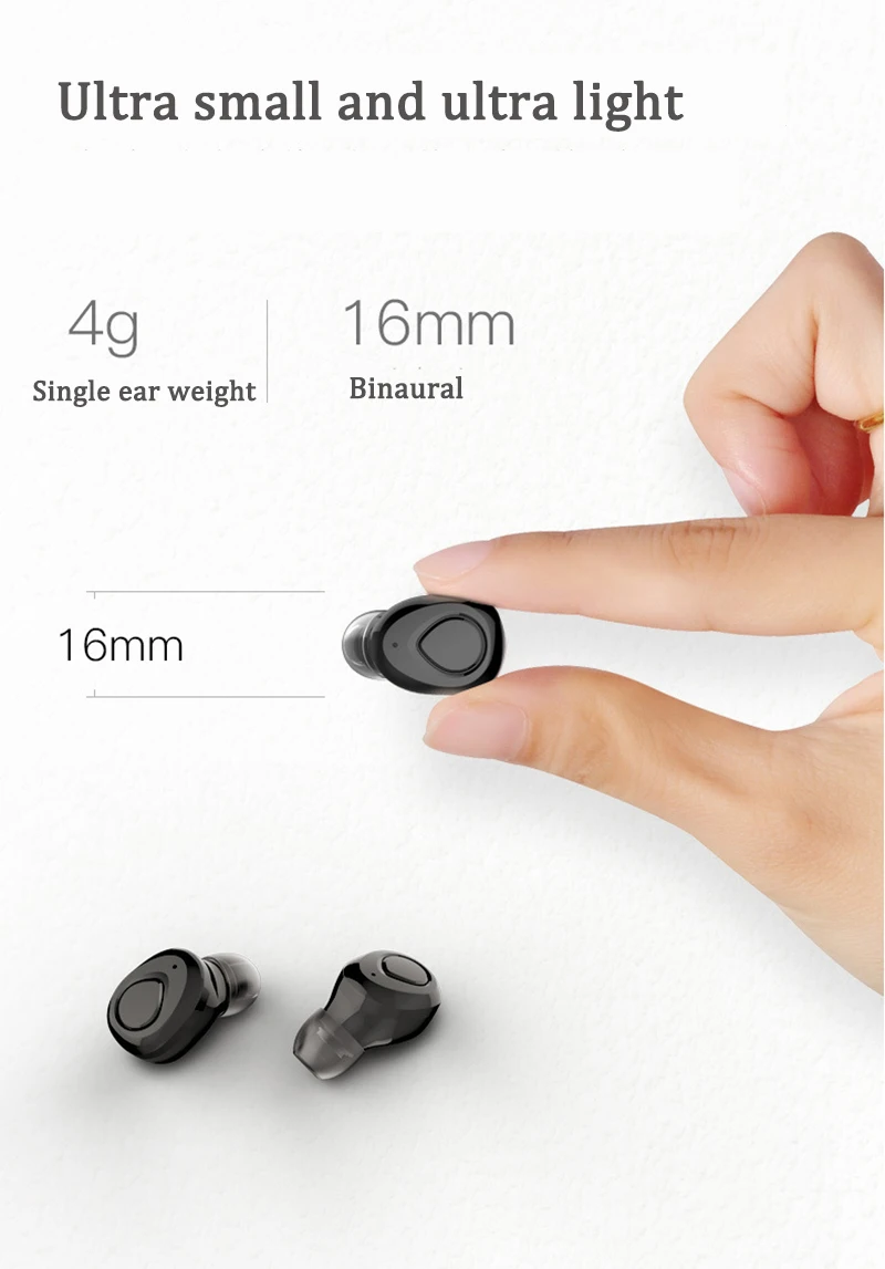 D bluetooth earphone