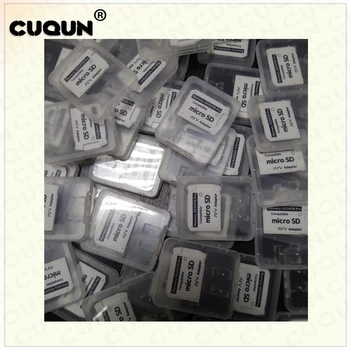 

50pcs SD2VITA 5.0 Version Memory Card Adapter Protective Game Card converter holder For PS VITA 1000 2000 Card Adapter
