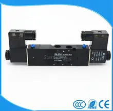 Alta qualidade Blacl Pneumática Solenóide Elétrica Válvula de Ar 5 Maneira Posição 3 BLCH 4V230C-08