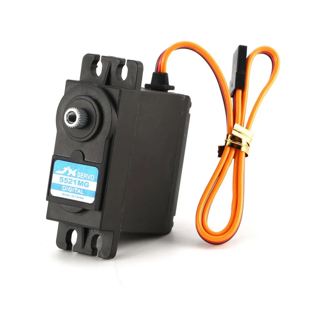 

JX PDI-5521MG 20.32kg Steering Digital Metal Gear Core Servo with High Torque for 1/10 1/8 RC Car Boat Model DIY
