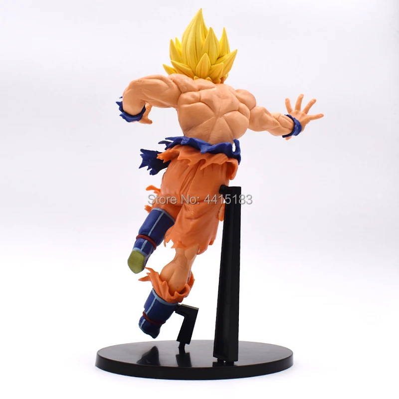 22 c m Anime Dragon Ball Son Goku Super Saiyan PVC Action Figure Doll Collectible Model Toy Christmas Gift For Children