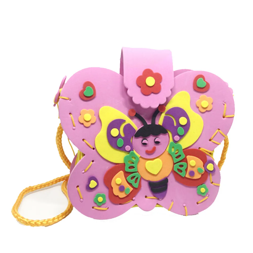 1 Set 3D EVA Foam Puzzles DIY for Children Kids Baby Educational 3d Puzzle Children Handmade