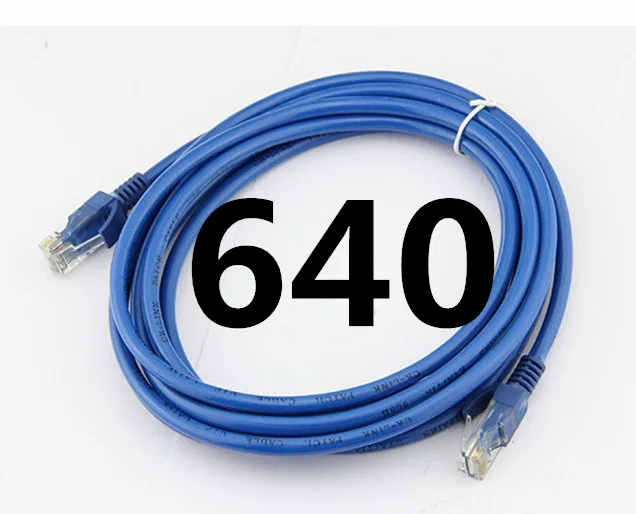 

B640 Yellow 2M Cat 5 Network LAN Cable UTP Internet Ethernet Cable Patch Connector Cord Tools For PC Laptop.
