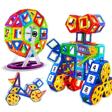 Магнитный конструктор "сделай сам", Строительный набор, модель, строительная игрушка, пластиковые магнитные блоки, развивающие игрушки для детей, подарок