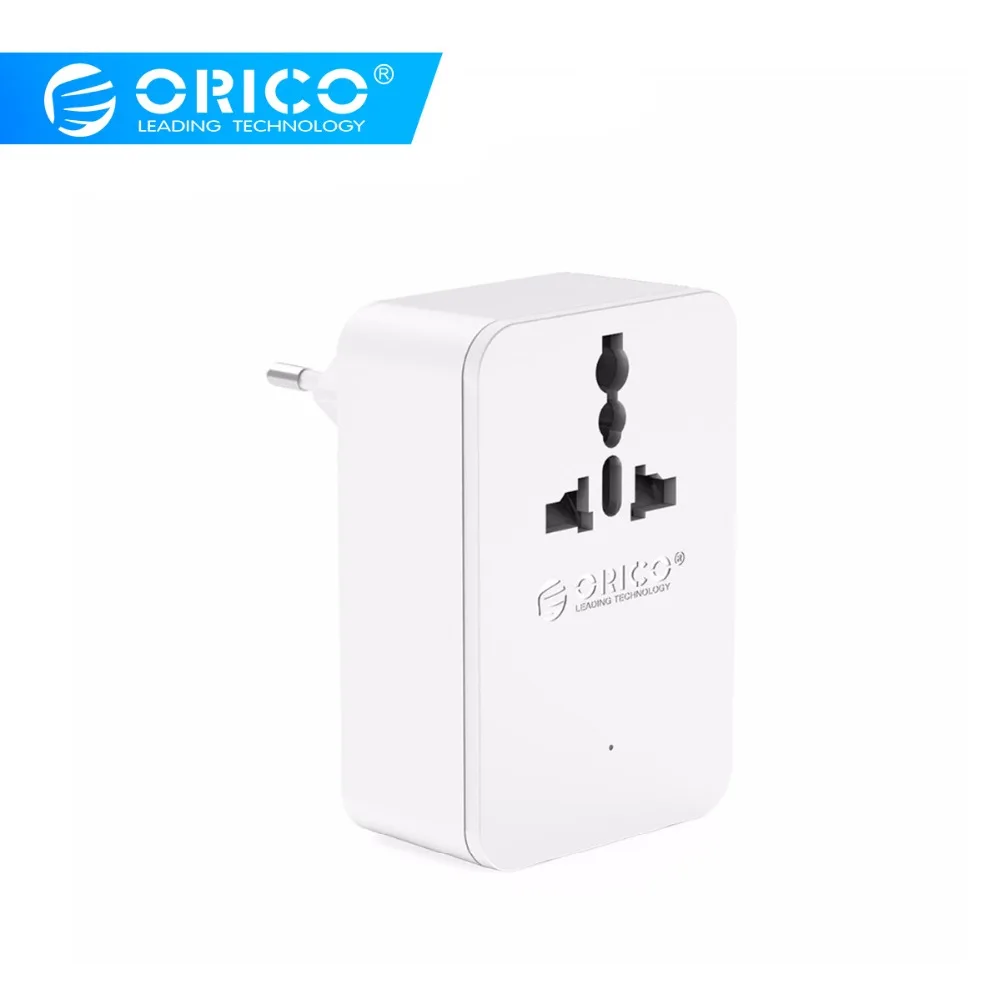 ORICO USB Charger 20W Universal Power Plug iPhone 7 Travel Converting Adapter Surge Protector with 4 USB Charging Ports(S4U)
