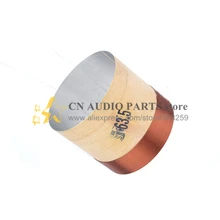 1 шт. ID: 63,5 мм 2," Белый алюминиевый 8 Ом низкочастотный динамик с басами громкоговоритель динамик звуковая катушка