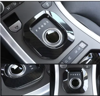 

New! Carbon Fiber Style ABS Plastic Accessories For LandRover Range Rover Evoque 12-17 Gear Shift Frame Cover Trim