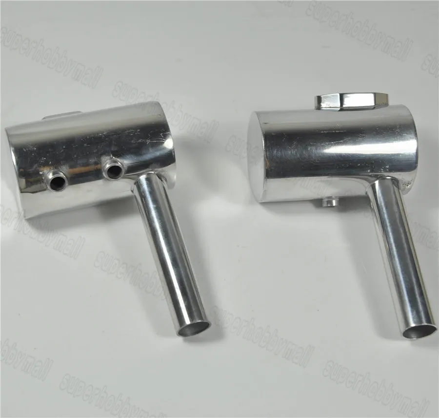 

2pcs/Set 3W56 Twin Gasoline Engine Exhaust Pipe For Fixed Wing RC Airplane