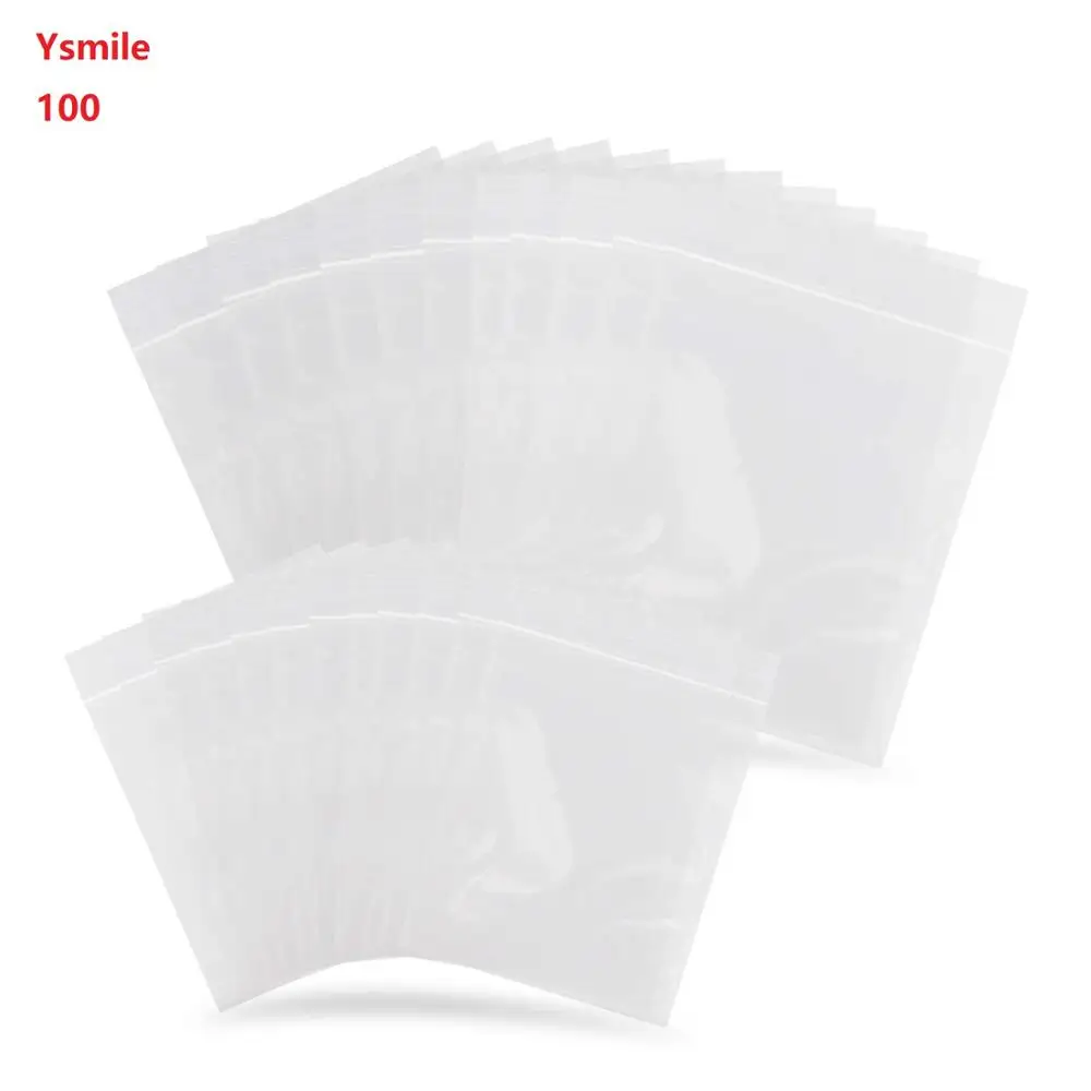 

Ysmile Heavy Zip Lock Bags Clear Package Transparent Poly Zipper Duty Ziplock Pocket 100 Pack