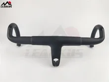 LEADXUS WONDER A1 Integrated Carbon Handlebar Road Bike Handlebar Road Bicycle Handlebar 380/400/420/440mm newest road bicycle windreaver racing ud full carbon handlebar internal cable carbon bike handlebar 31 8 400 420 440mm free ship