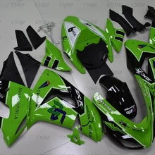 Для Kawasaki ZX10r 2006-2007 тела Наборы Ninja ZX 10r 06 Обтекатели ZX-10r 2007 Зеленый черный обтекатель Наборы