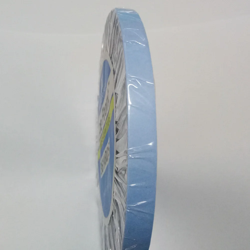 free shippig 1 Roll 0.8cm*36Yards Strong Blue Double-sided Adhesive Walker tape For Tape Hair
