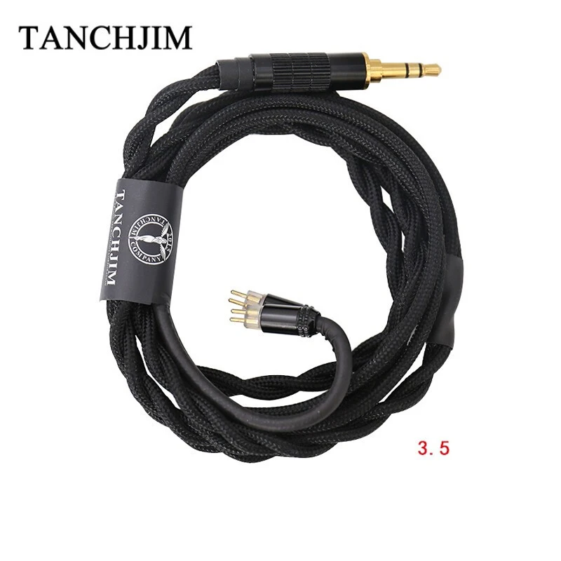 

TANCHJIM T203 Oxygen Single Crystal Copper Upgrade Cable 0.78 Pin 2.5,3.5,4.4 mm Balanced Upgrade Cable
