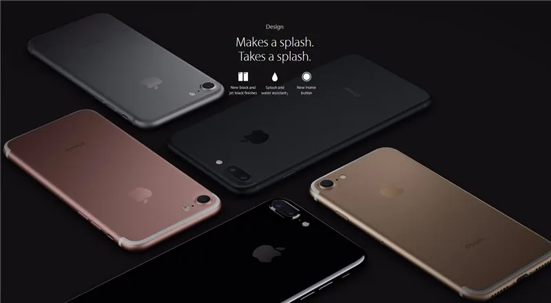 Apple iPhone 7 4G LTE Cell Phone 32/128GB/256GB IOS 12.0MP + 7.0MP Camera Quad-Core Fingerprint 4.7" 4K Video cellphone iphone