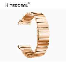 HIPERDEAL одноцветное Нержавеющая сталь аксессуар часы ремешок Ремешок металлической группы для Fitbit ионные для SmartWatch аксессуары 6Ot6
