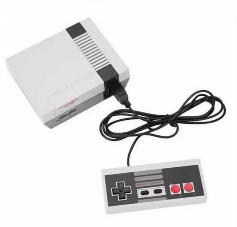 Мини-игровые приставки профессиональная система для NES Встроенная 620 различных детских классических ТВ-видеоигр с DualControl