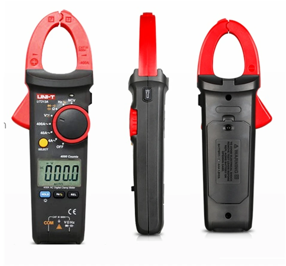 UNI T UT213A UT213B UT213C цифровой ЖК дисплей клещи мультиметр AC/DC Напряжение Ток
