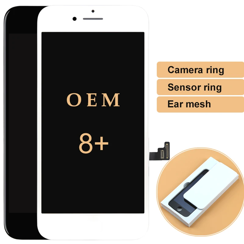 US $162.49 5pcs For iphone 8 plus LCD OEM Quality Display 100 Digitizer with Touch Screen Assembly Replacement Patanlla Parts