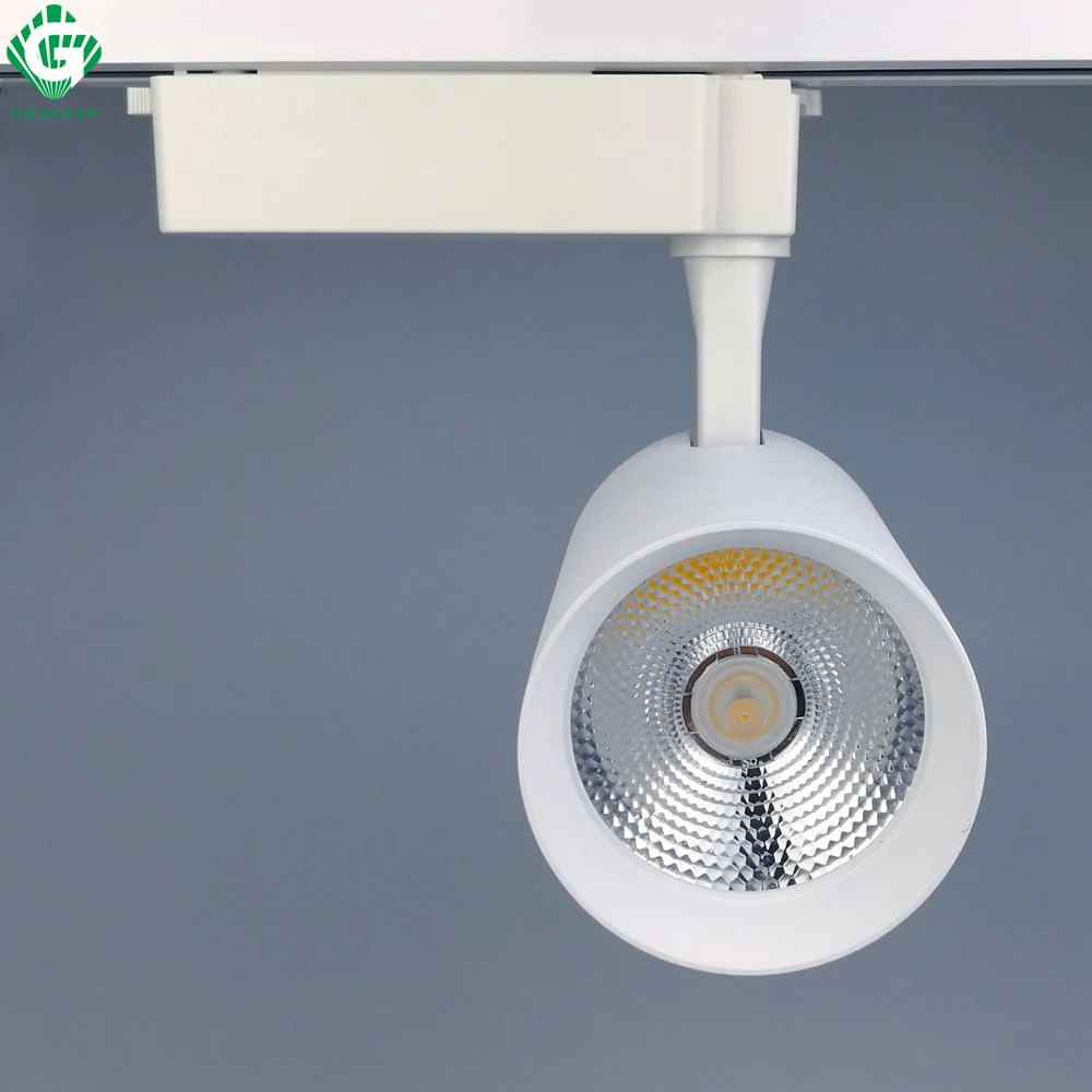 GO OCEAN Track Lighting Track Light 20W 30W Aluminum Clothing Shop Windows Showrooms Ceiling Rail Spotlights Track Lamp (4)