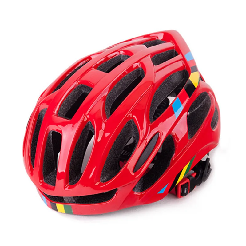 Новые велосипедные шлемы EPS сверхлегкие велосипедные шлемы MTB дорожный велосипед сверхлегкие женские мужские защитные шлемы велосипедные шлемы - Цвет: Красный