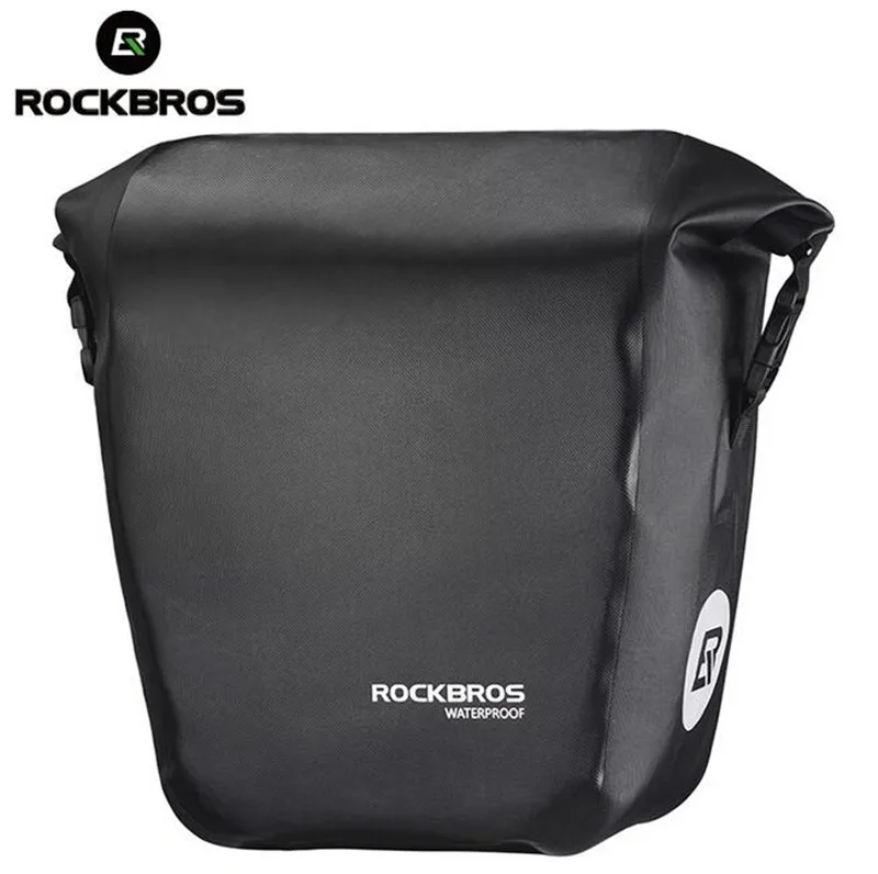 

ROCKBROS 18L Waterproof Bicycle Seat Bag Portable Bike Pannier Bag Rear Rack Tail Seat Trunk Pack Cycling Bag Bike Accessories