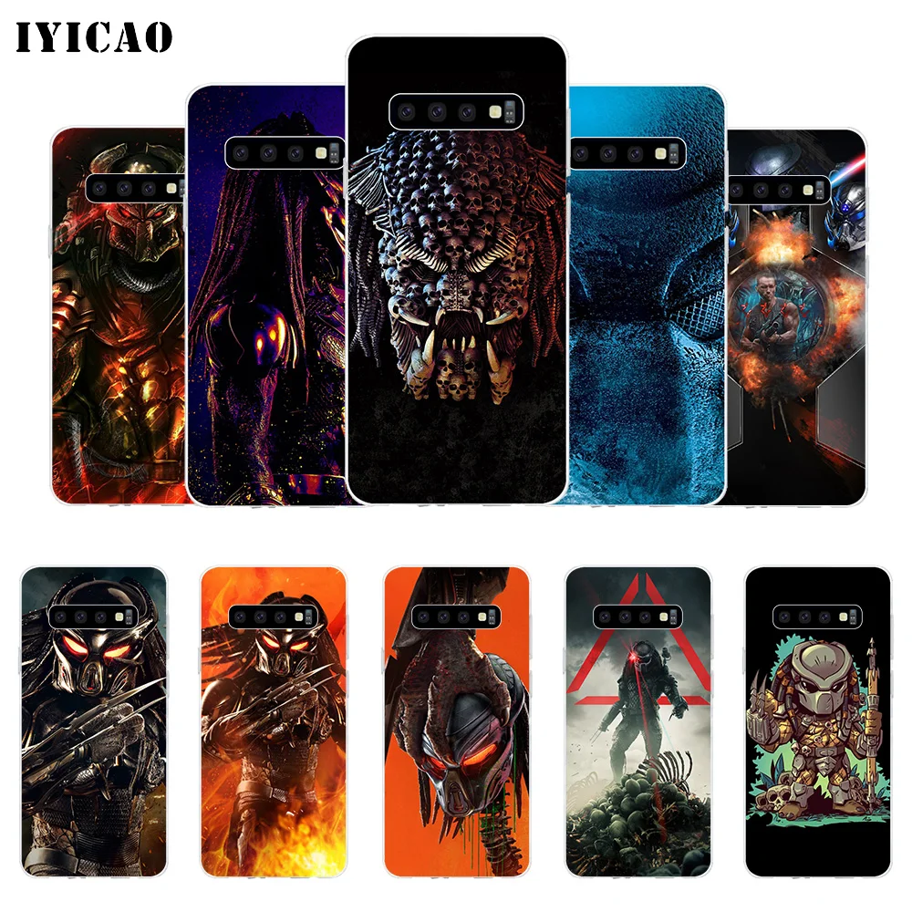 IYICAO The Predator movie Мягкий силиконовый чехол для телефона Samsung Galaxy S10e S10 S9 S8 Plus S7 Edge TPU |