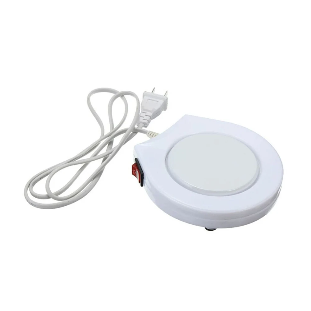 

1PCS New Arrival Electronic Teapot Warmer Blooming Coffee Tea Cup Warmer Heater Home Kitchen Office 11.5*11.5*2.9cm HG0802