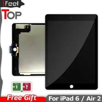 

IFEEL 100% Tested Working Grade AAA LCD Display Touch Screen With Digitizer Replacement For Apple iPad 6 Air 2 A1567 A1566 9.7''