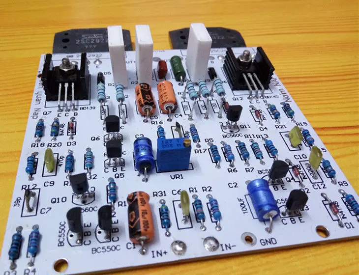 Assembeld моно клон NAIM NAP180 аудио усилитель мощности плата моно 75 Вт Amp доска